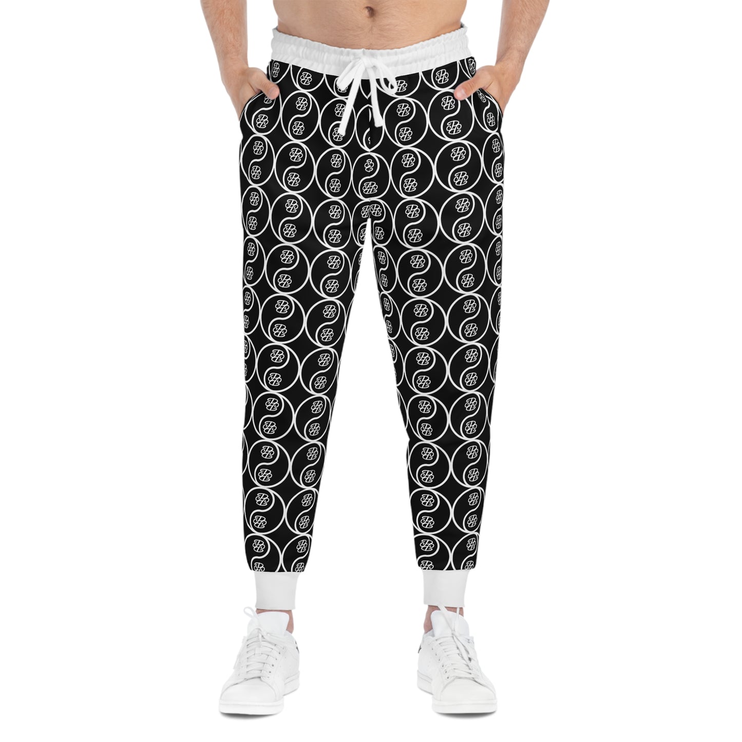 Phallacy Yin-Yang Designer Unisex Athletic Joggers