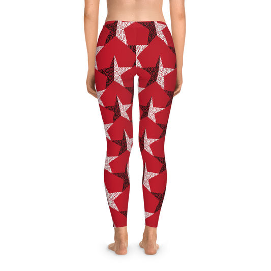 Phallacy Star Designer Stretchy Leggings