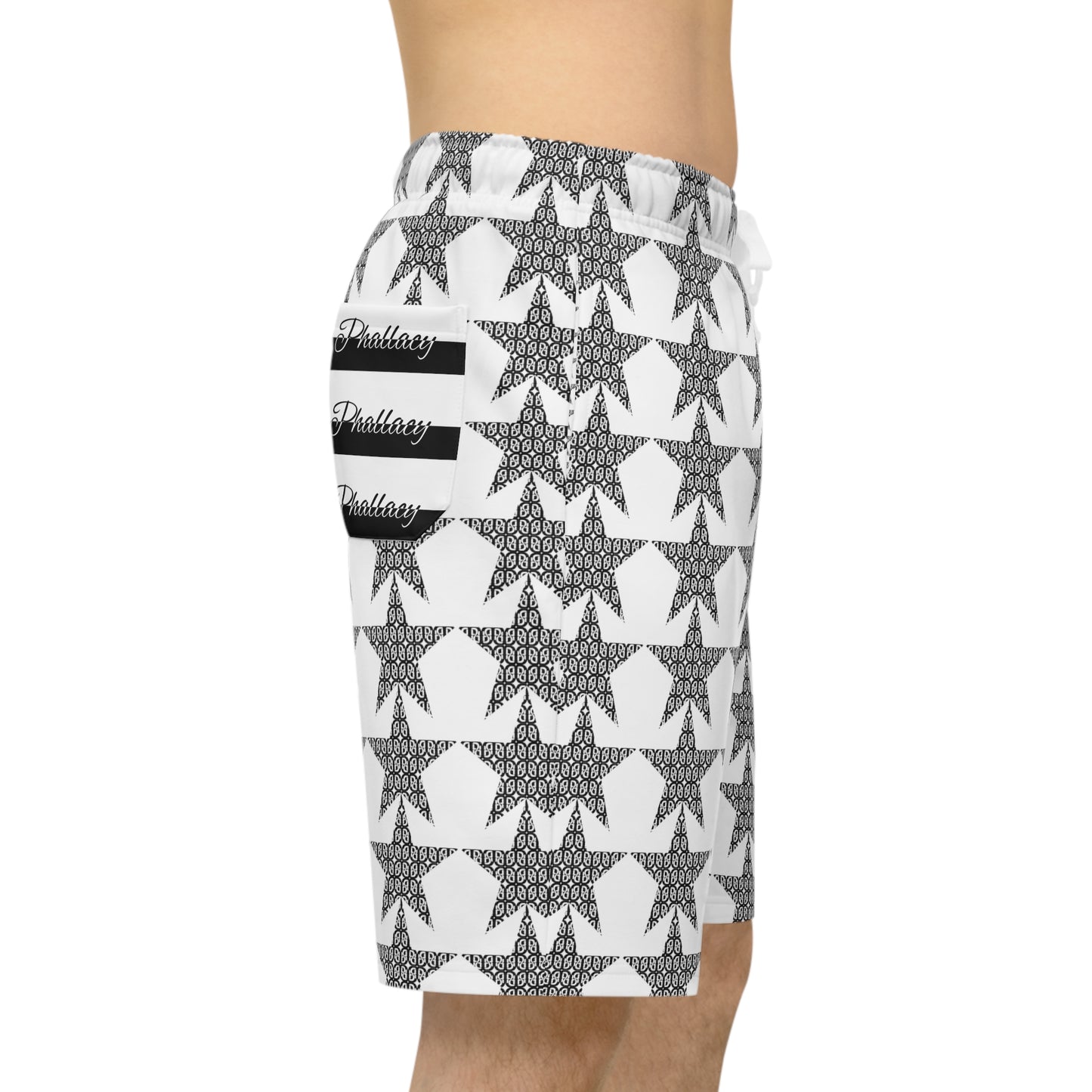 Phallacy Star Designer Athletic Shorts