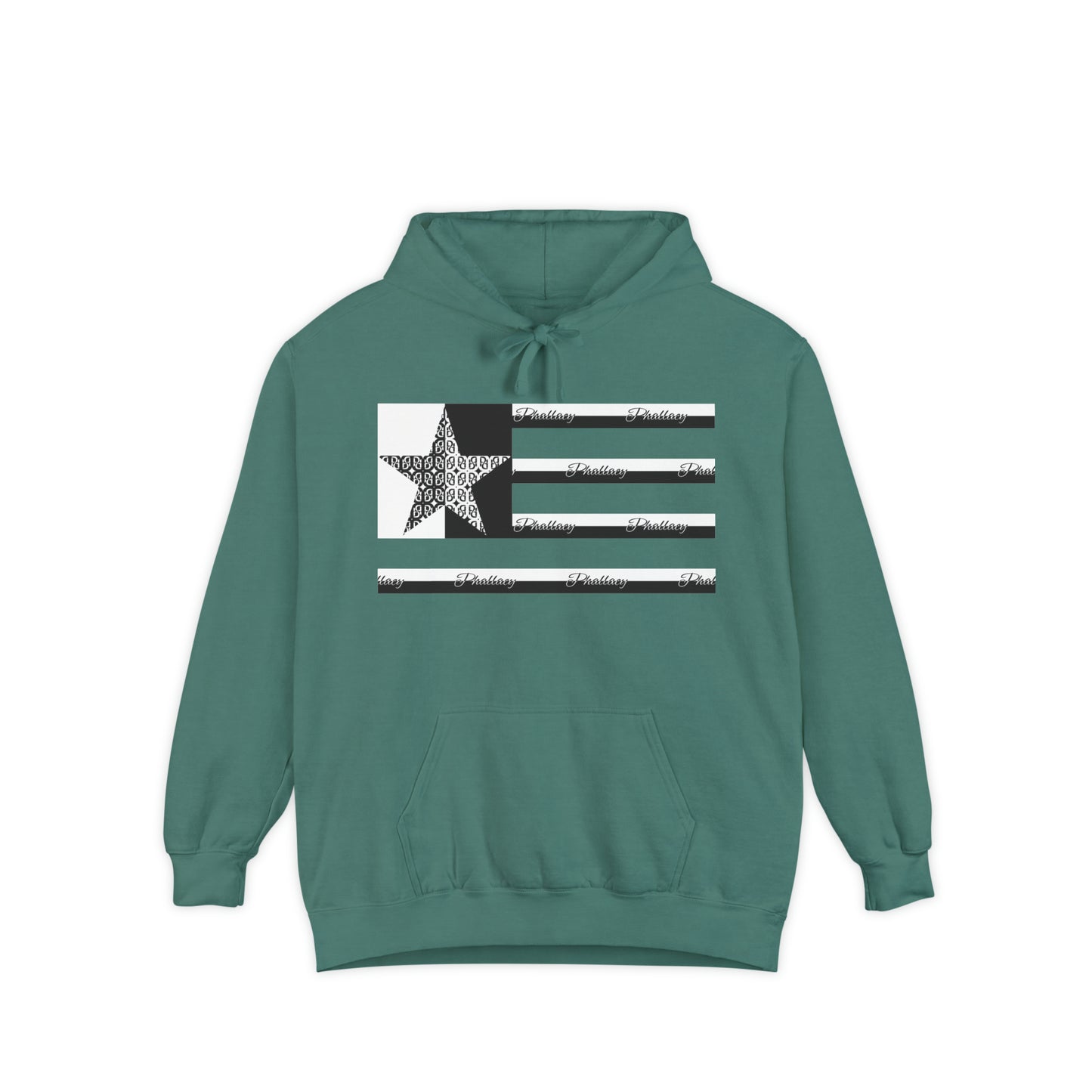 Phallacy Flag Unisex Garment-Dyed Hoodie