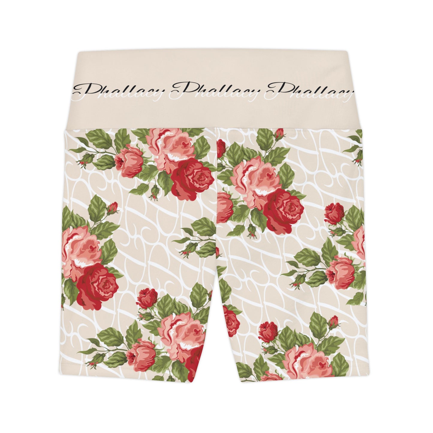 Phallacy Designer Floral Women's Workout Shorts