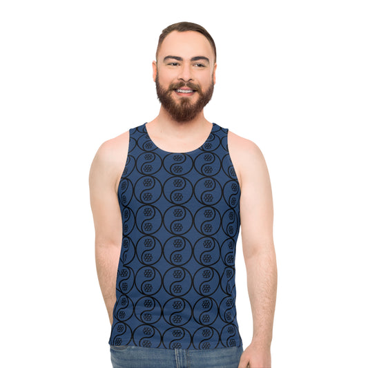 Phallacy Yin-Yang Designer Unisex Tank Top