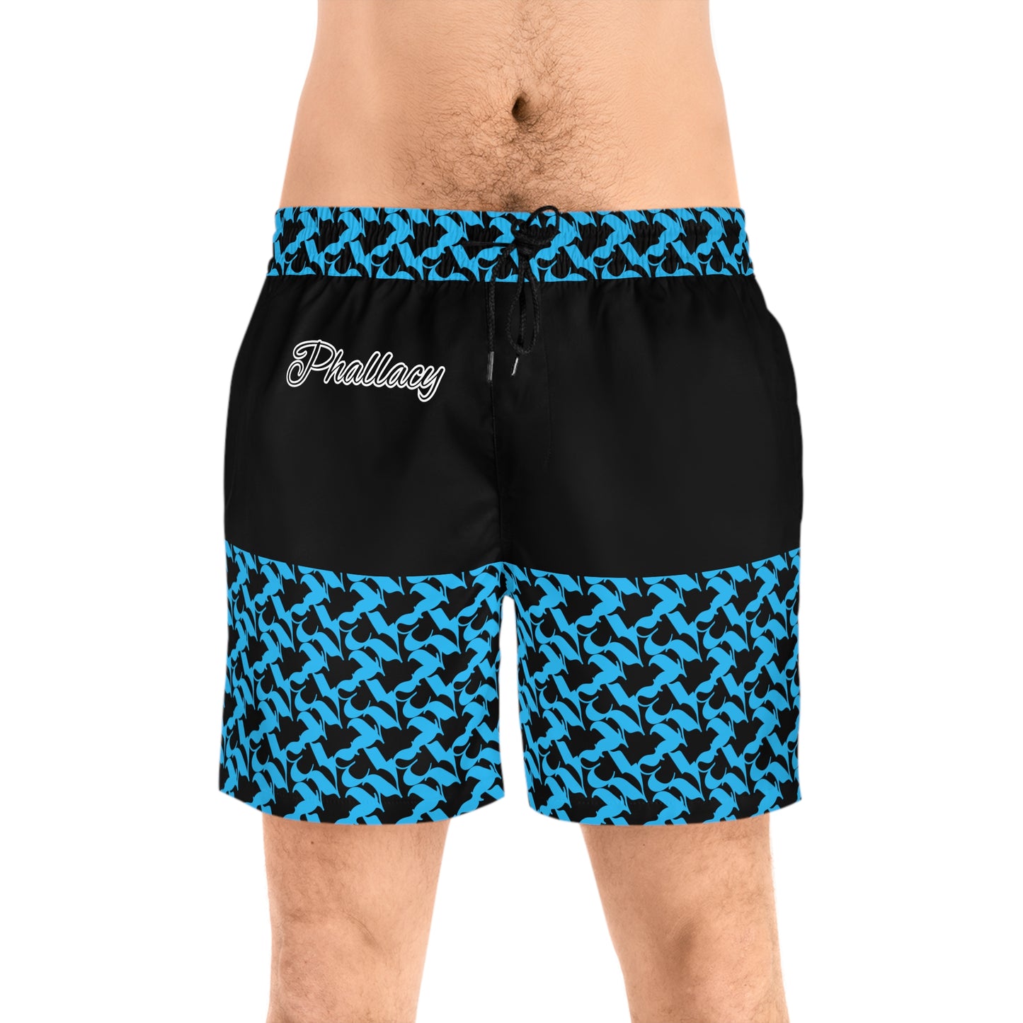 Phallacy WET Designer Mid-Length Swim Shorts (18+)