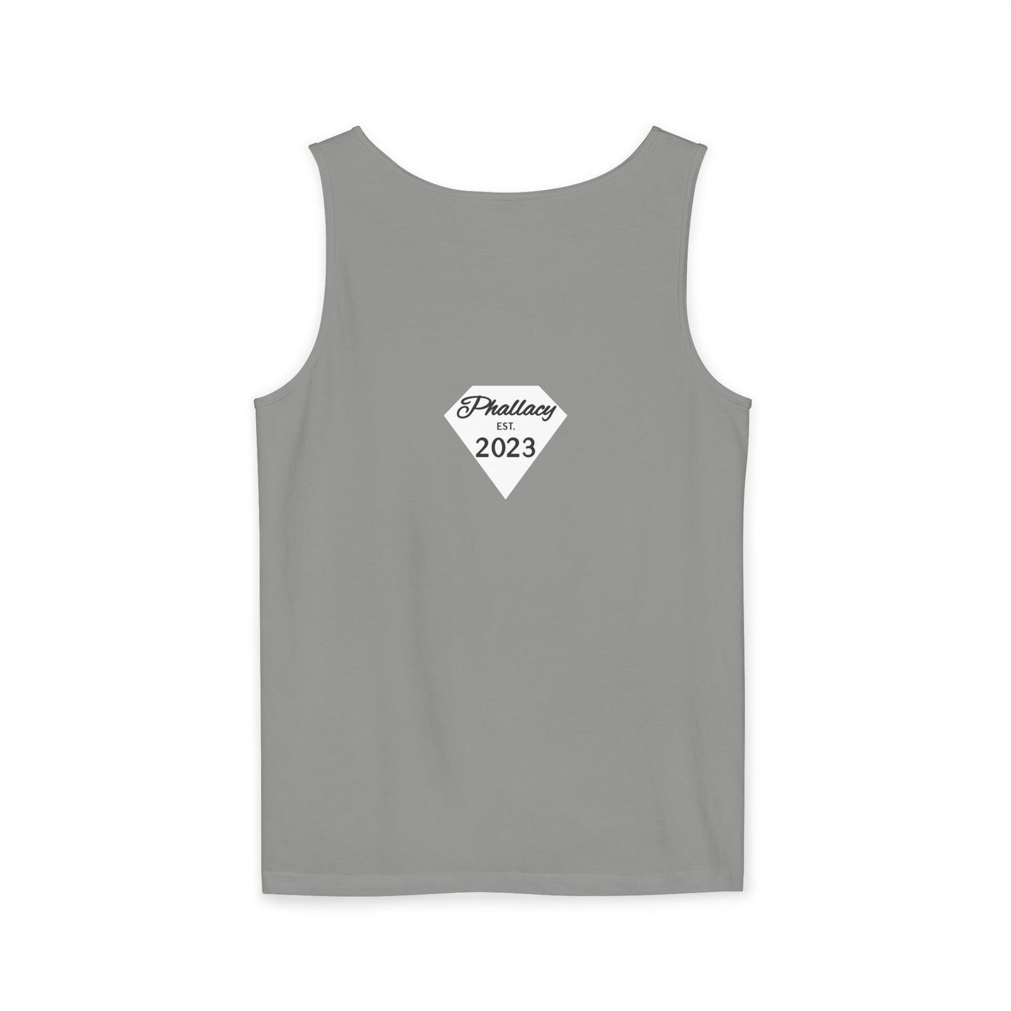 Phallacy Diamond Unisex Garment-Dyed Tank Top