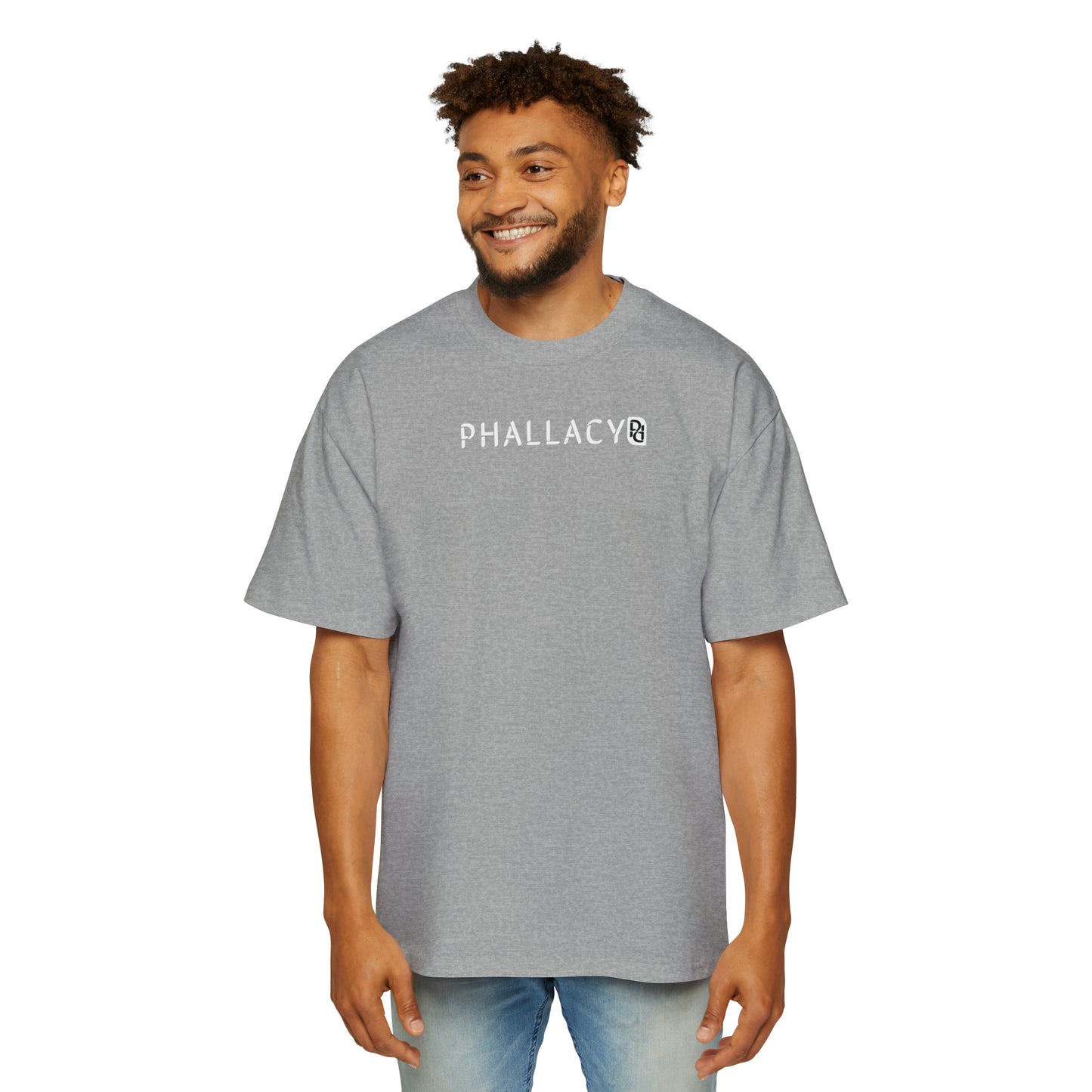 Phallacy Men's Heavy Oversized Tee (18+)