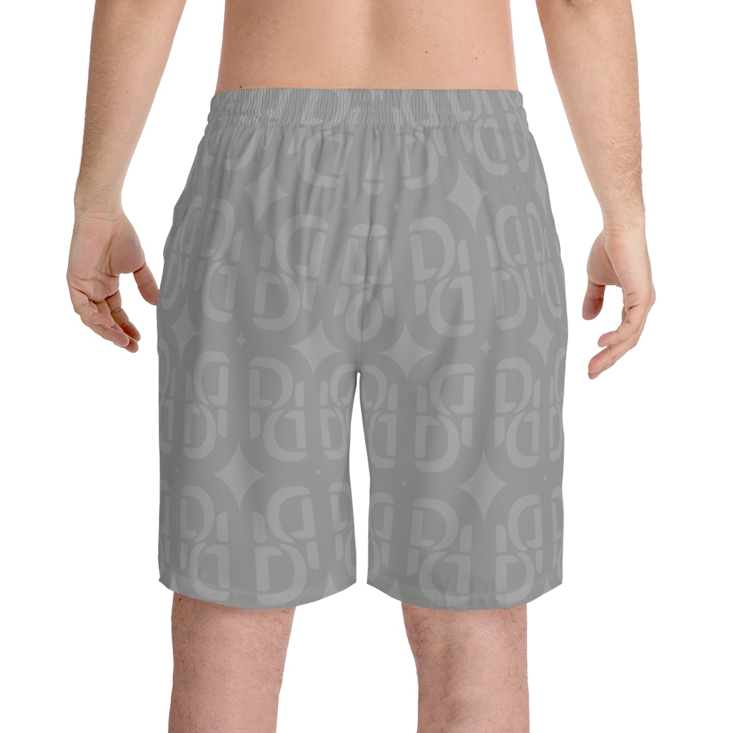 Phallacy Monogram Designer Elastic Beach Shorts