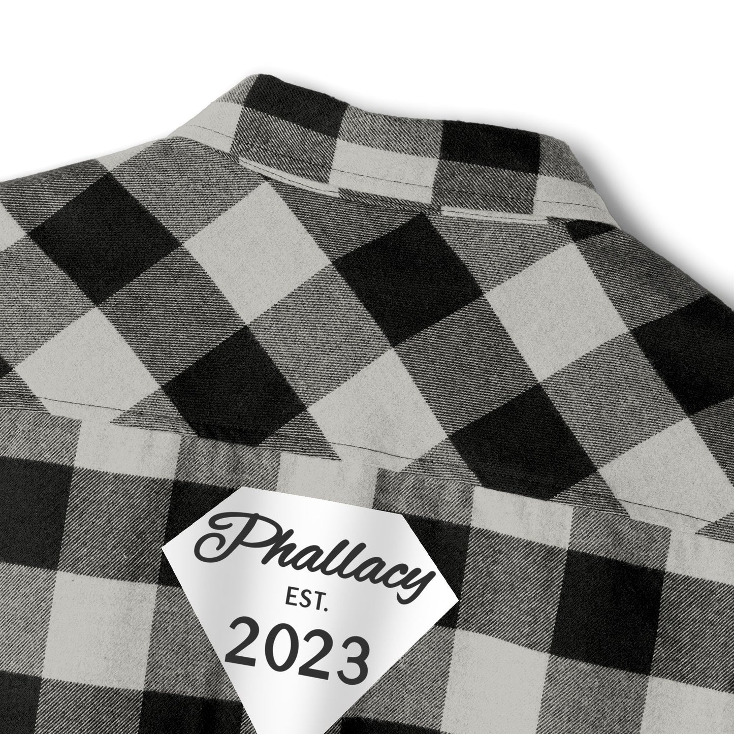 Phallacy Diamond Unisex Flannel Shirt