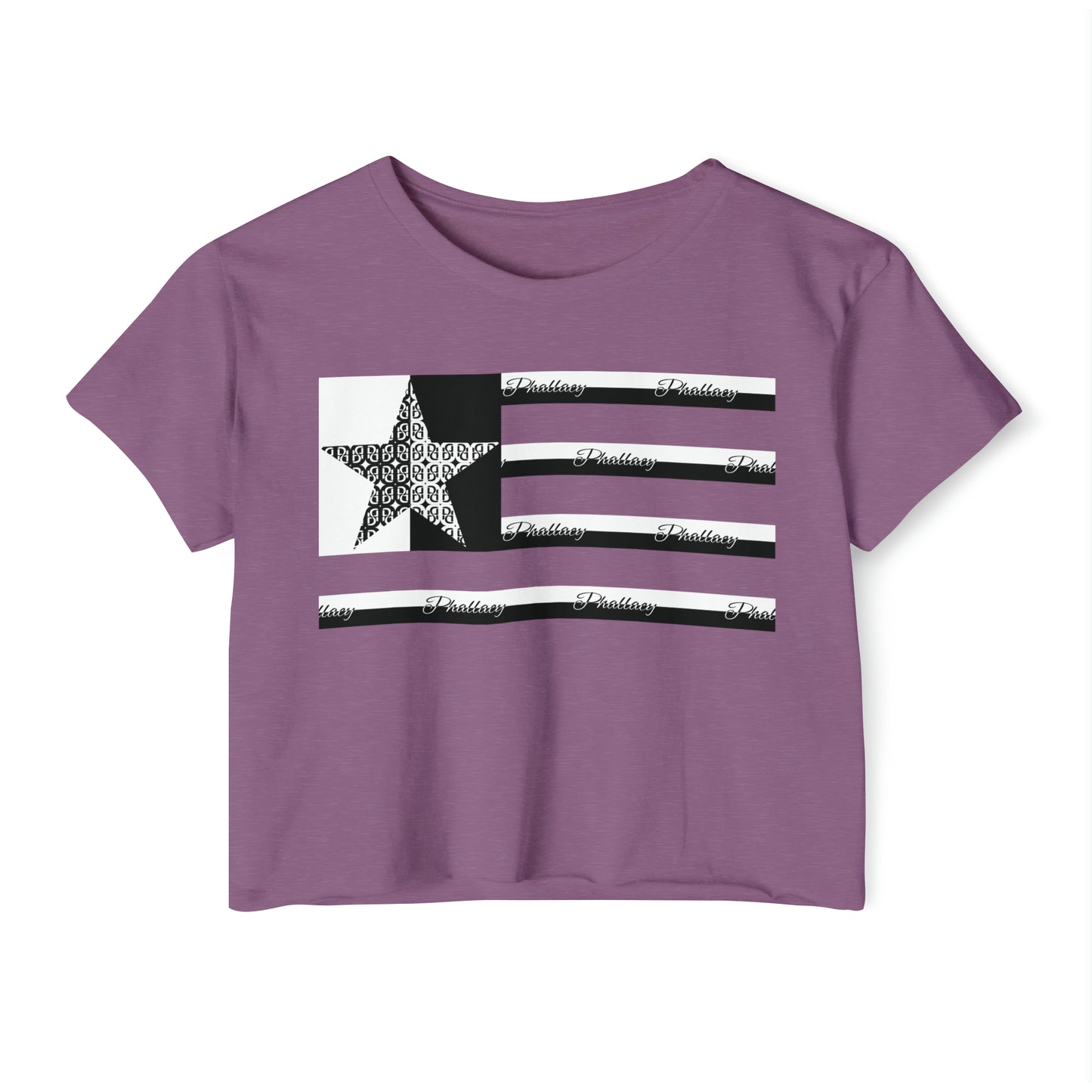 Phallacy Flag Women's Festival Crop Top