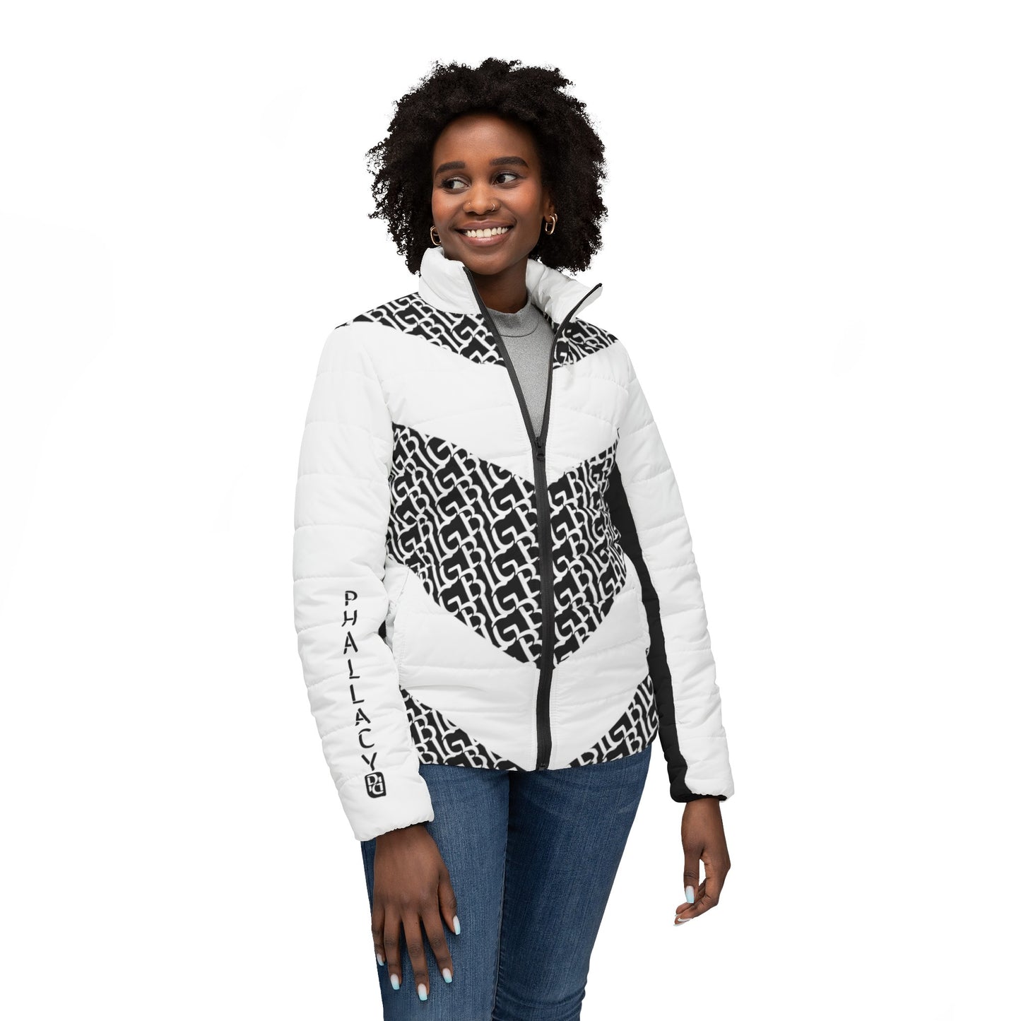 Phallacy BIG Designer Women’s Puffer Jacket