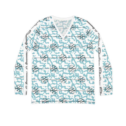 Phallacy Players Camo Designer Women's Long Sleeve V-neck