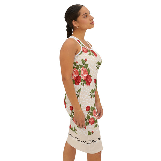 Phallacy Designer Floral Women's Racerback Dress