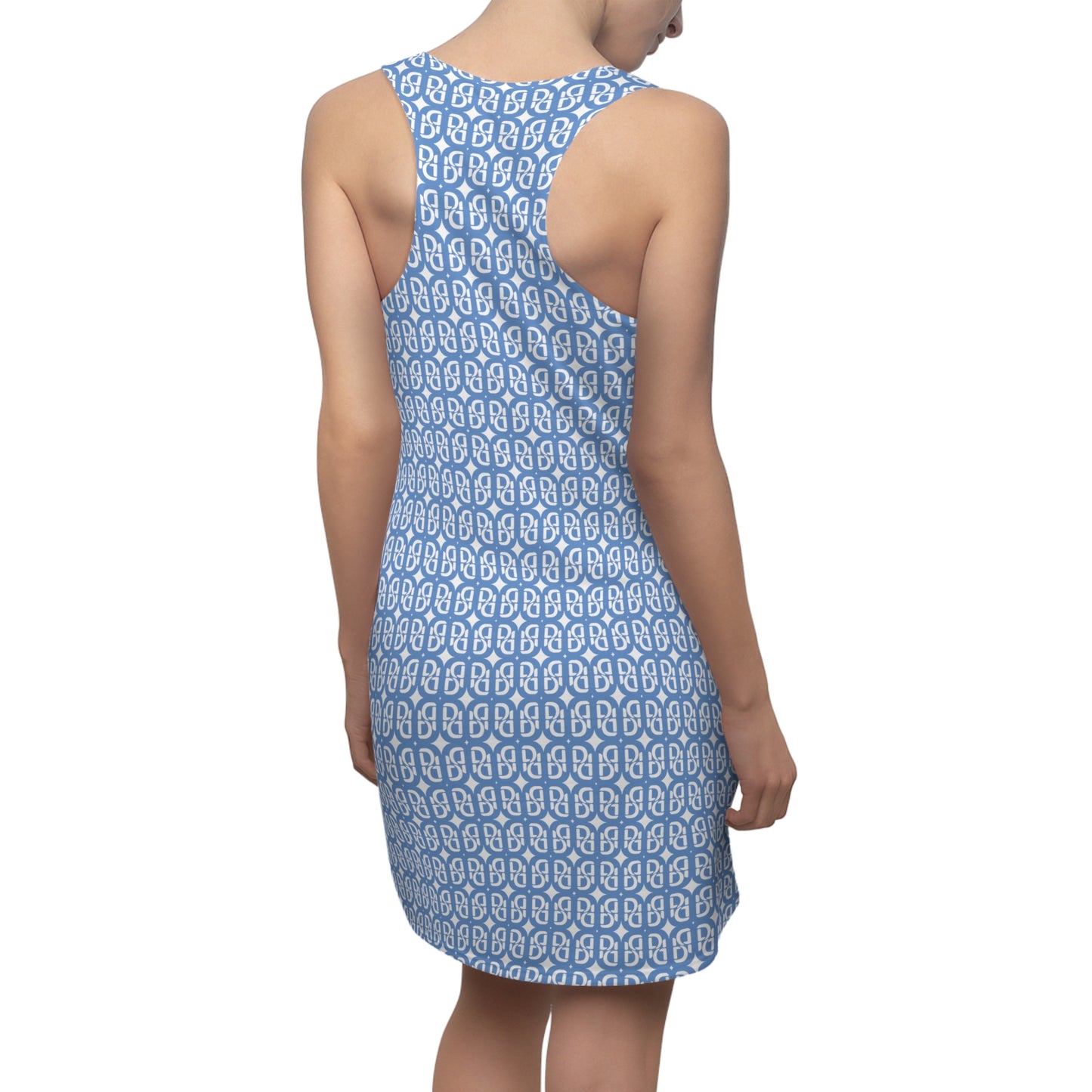 Phallacy Monogram Designer Racerback Dress