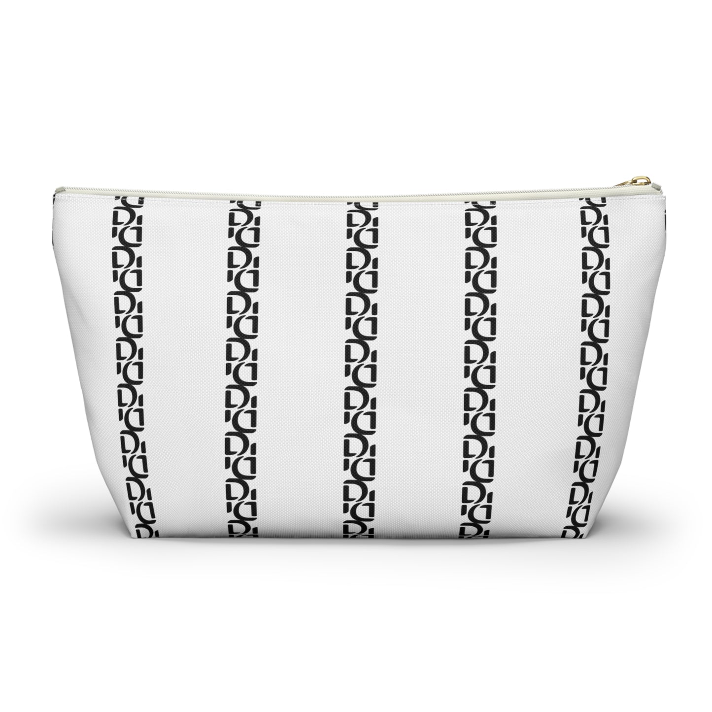 Phallacy Striped Designer Accessory Pouch w T-bottom