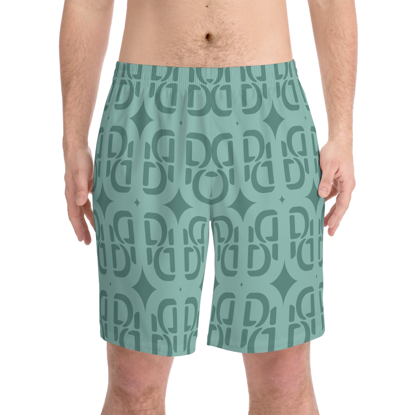 Phallacy Monogram Designer Beach Shorts