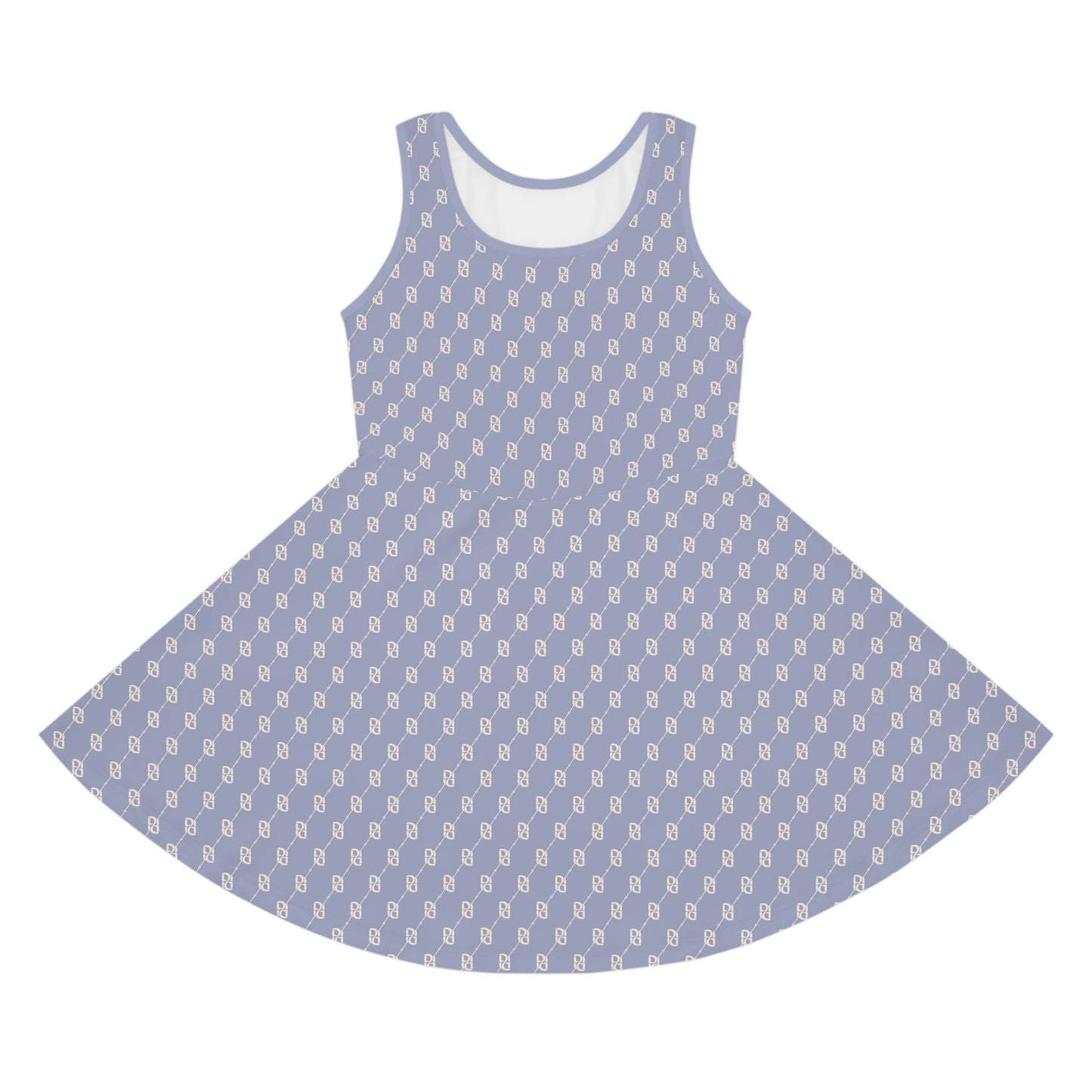 Phallacy Monogram Designer Girls Sundress