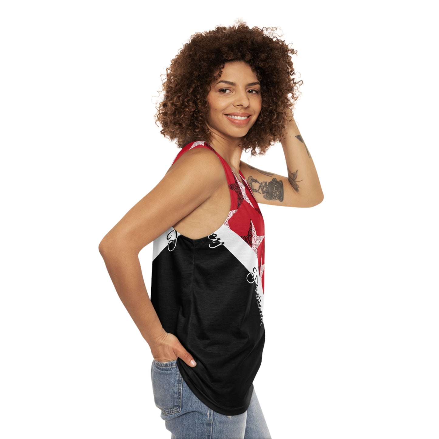 Phallacy Star Designer Unisex Tank Top