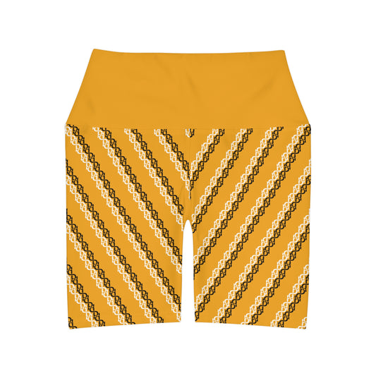 Phallacy DNA High Waisted Yoga Shorts