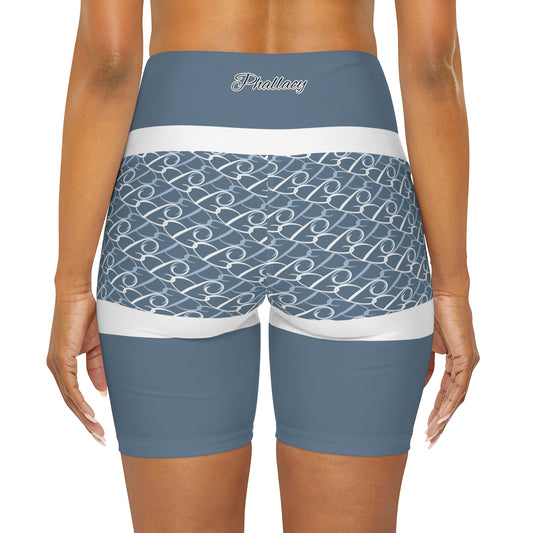 Phallacy DNA Designer High Waisted Yoga Shorts