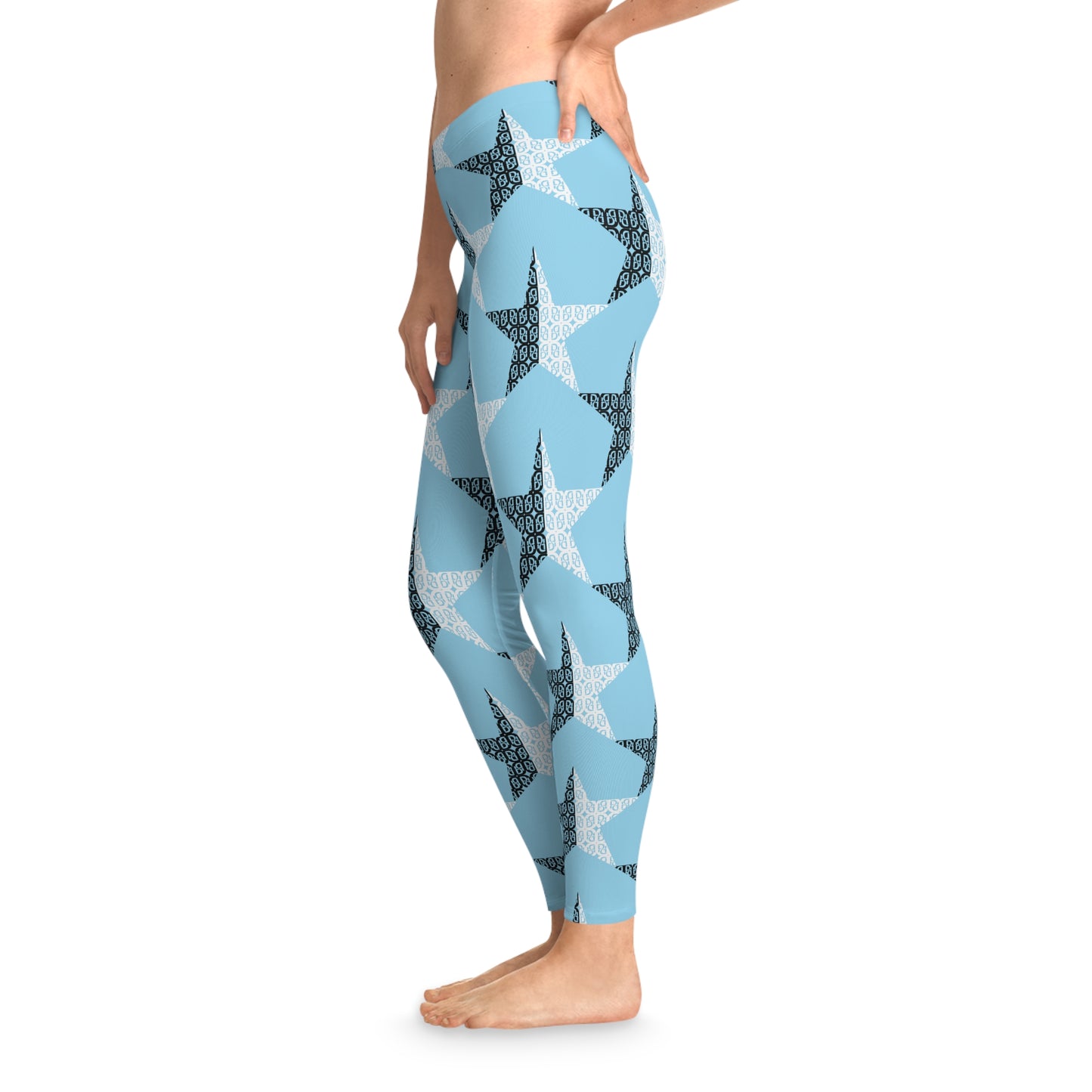 Phallacy Star Designer Stretchy Leggings