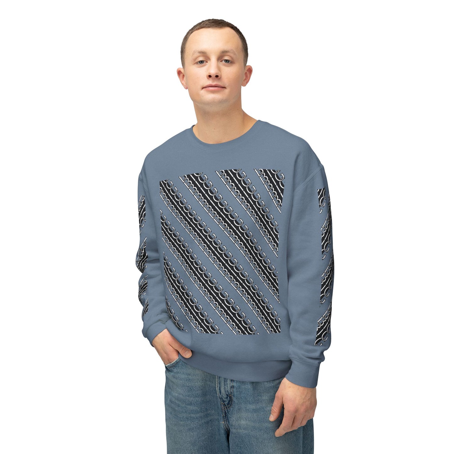 Phallacy BIG Designer Unisex Lightweight Crewneck Sweatshirt