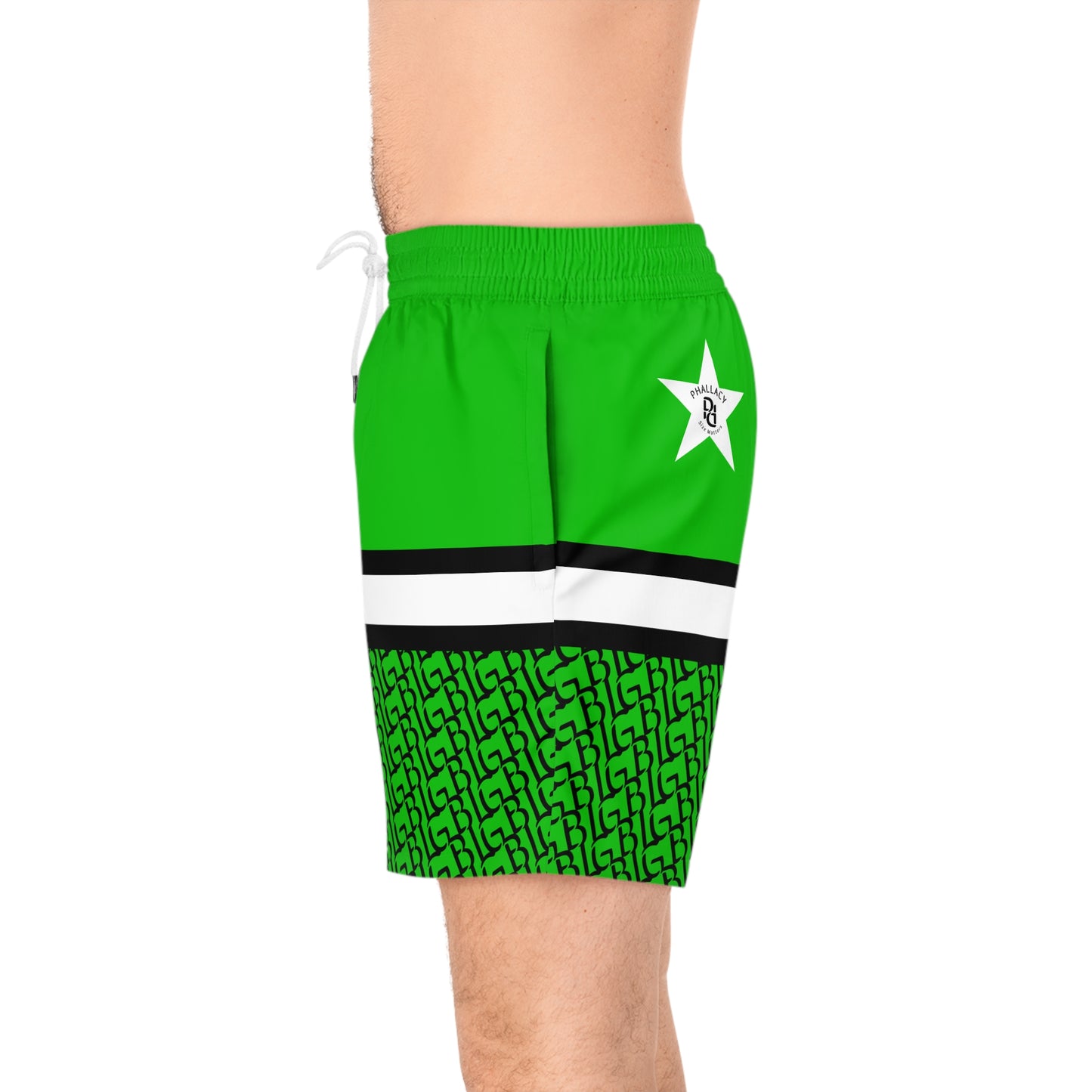 Phallacy BIG Designer Mid-Length Swim Shorts