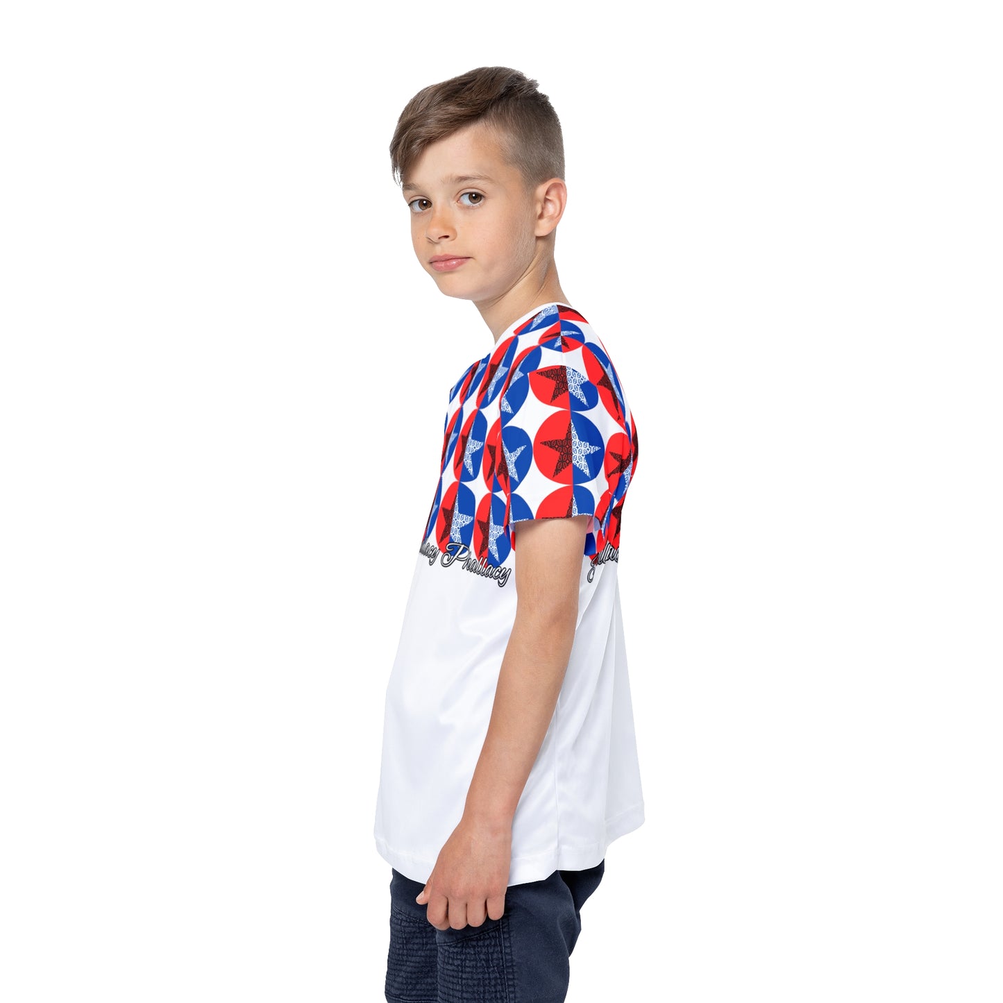 Phallacy Star Designer Youth Sports Jersey