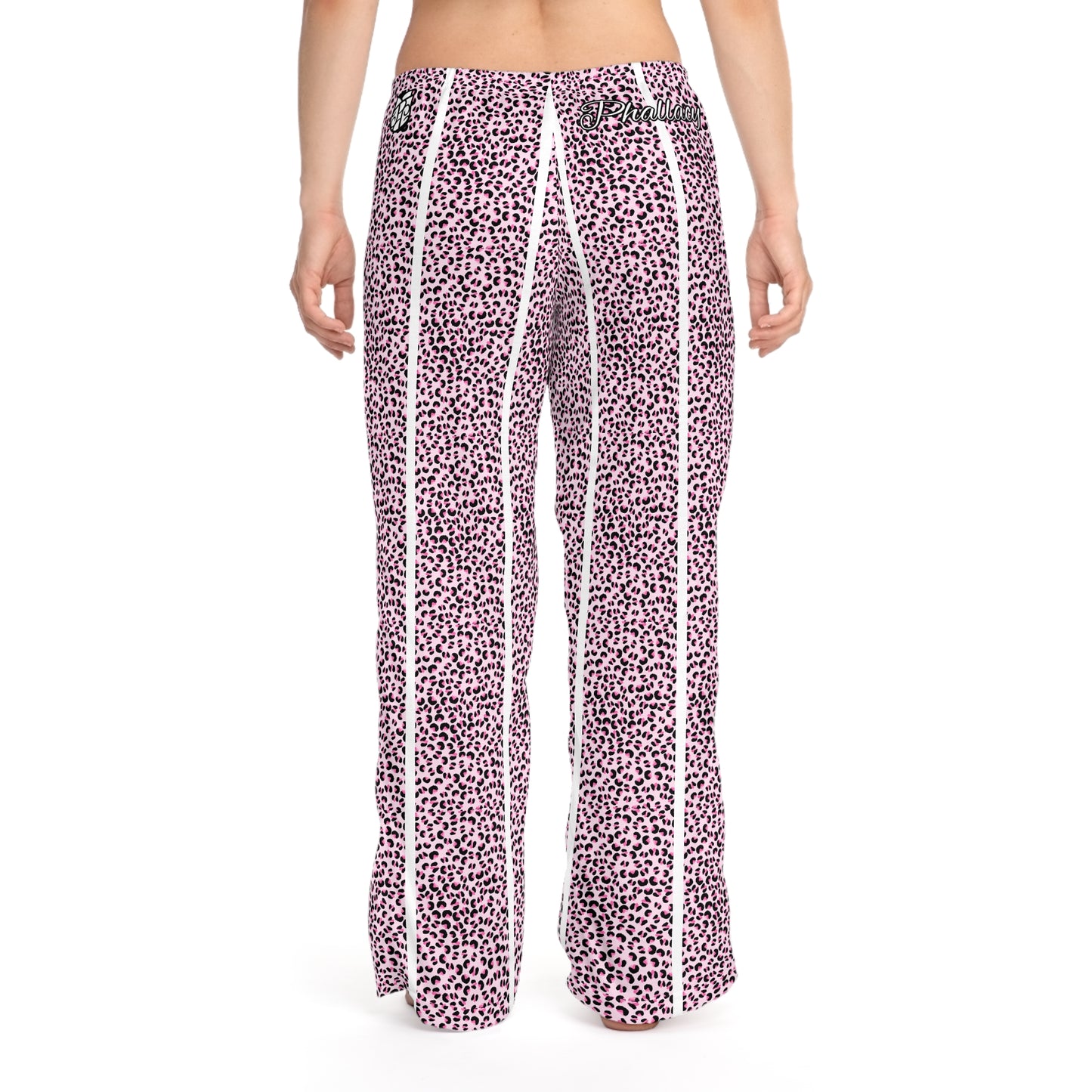 Phallacy Striped Designer Women's Pajama Pants