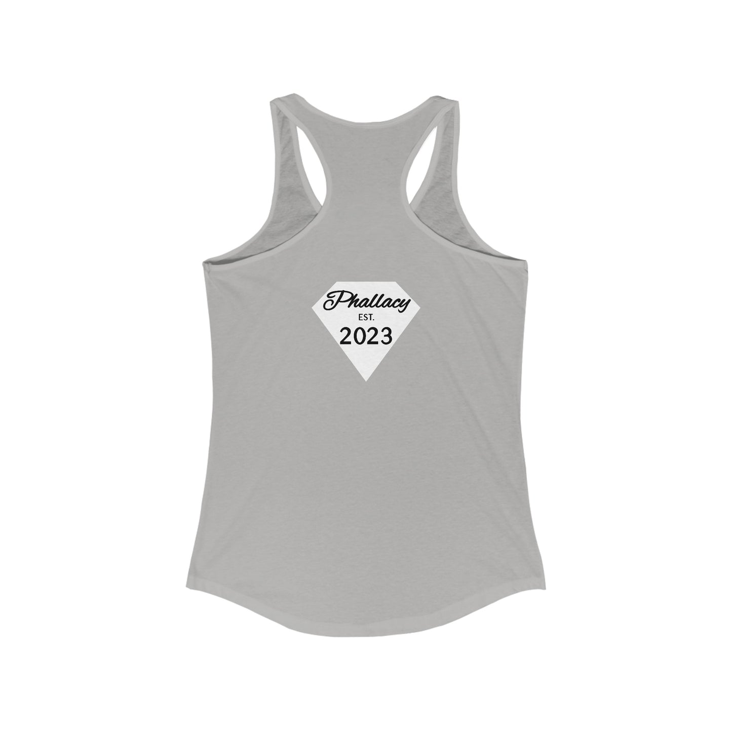 Phallacy Diamond Women's Ideal Racerback Tank Top