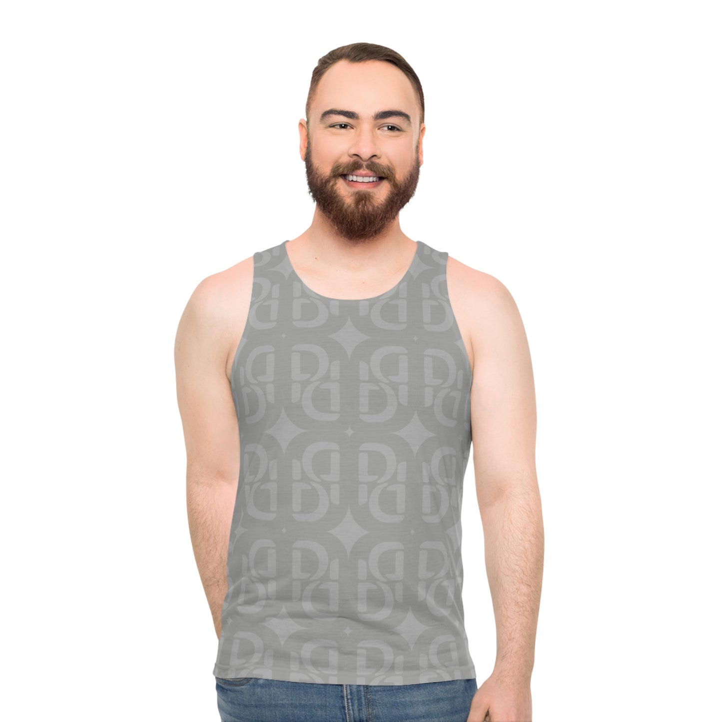 Phallacy Monogram Designer Unisex Tank Top