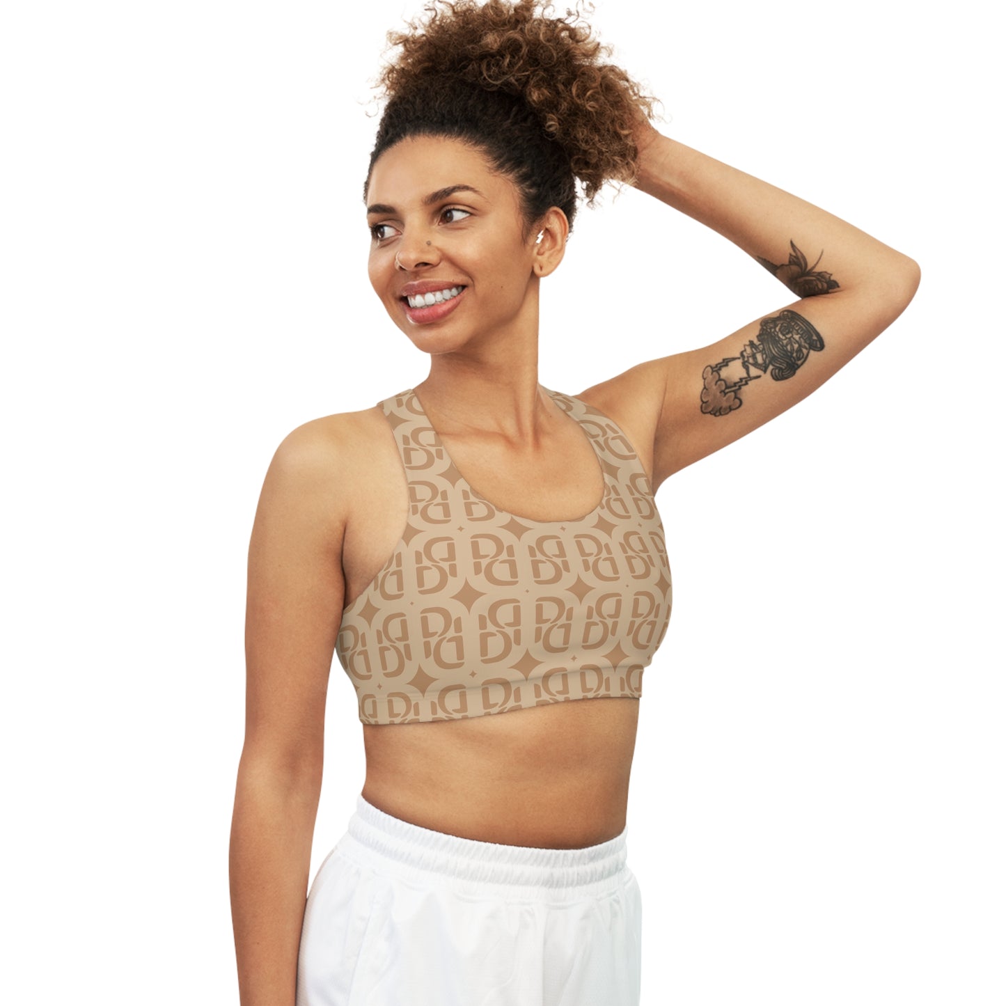 Phallacy Monogram Seamless Sports Bra