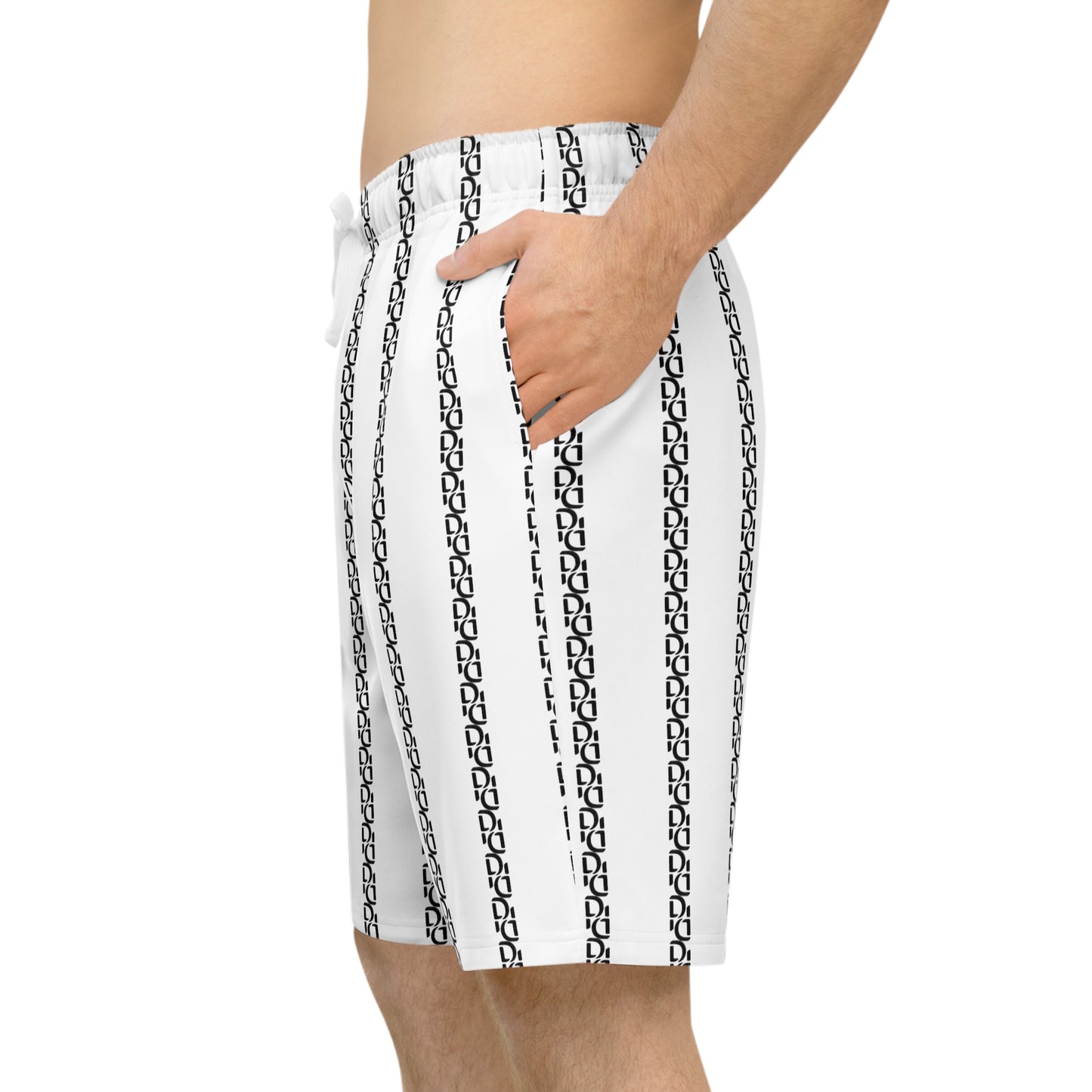 Phallacy Striped Athletic Shorts