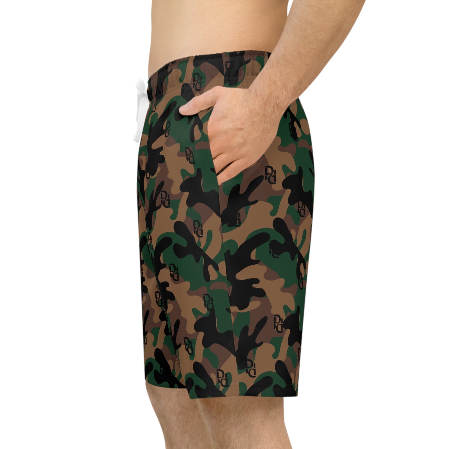 Phallacy Camo Designer Athletic Shorts