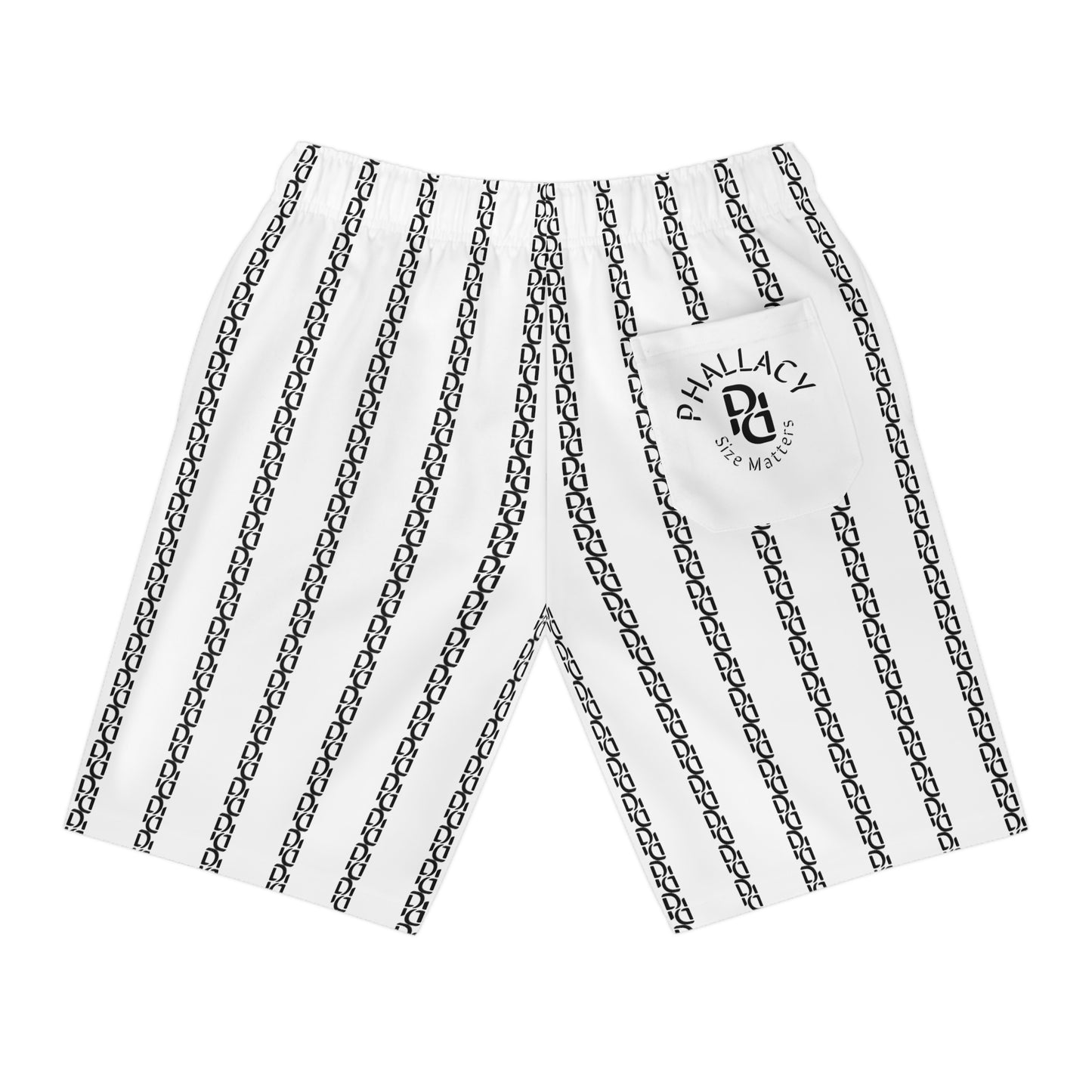 Phallacy Striped Athletic Shorts