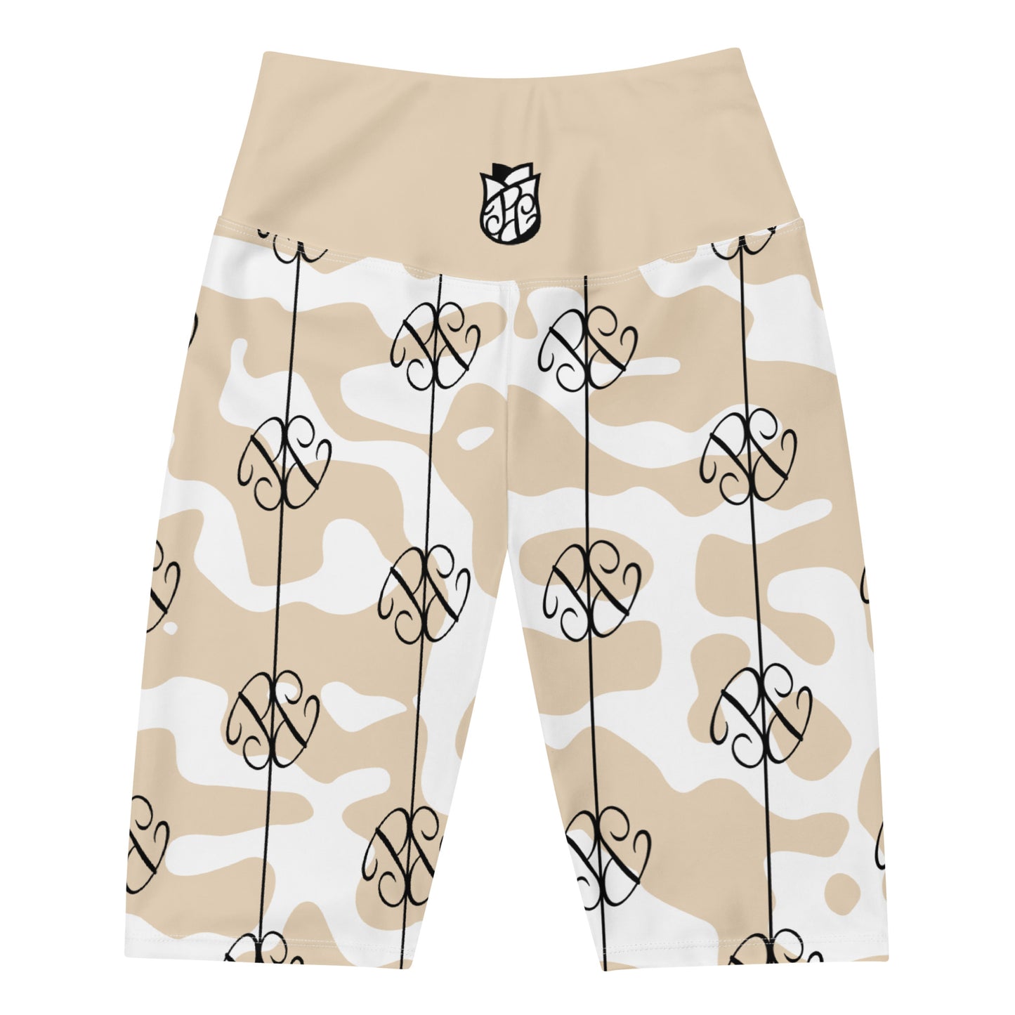 Phallacy Players Camo Designer Women's Biker Shorts