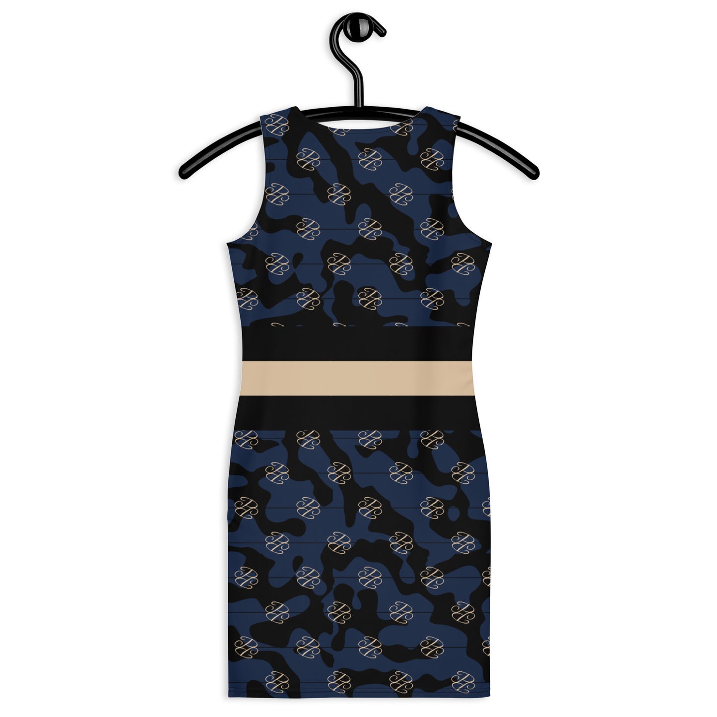 Phallacy Camo Designer Bodycon Dress