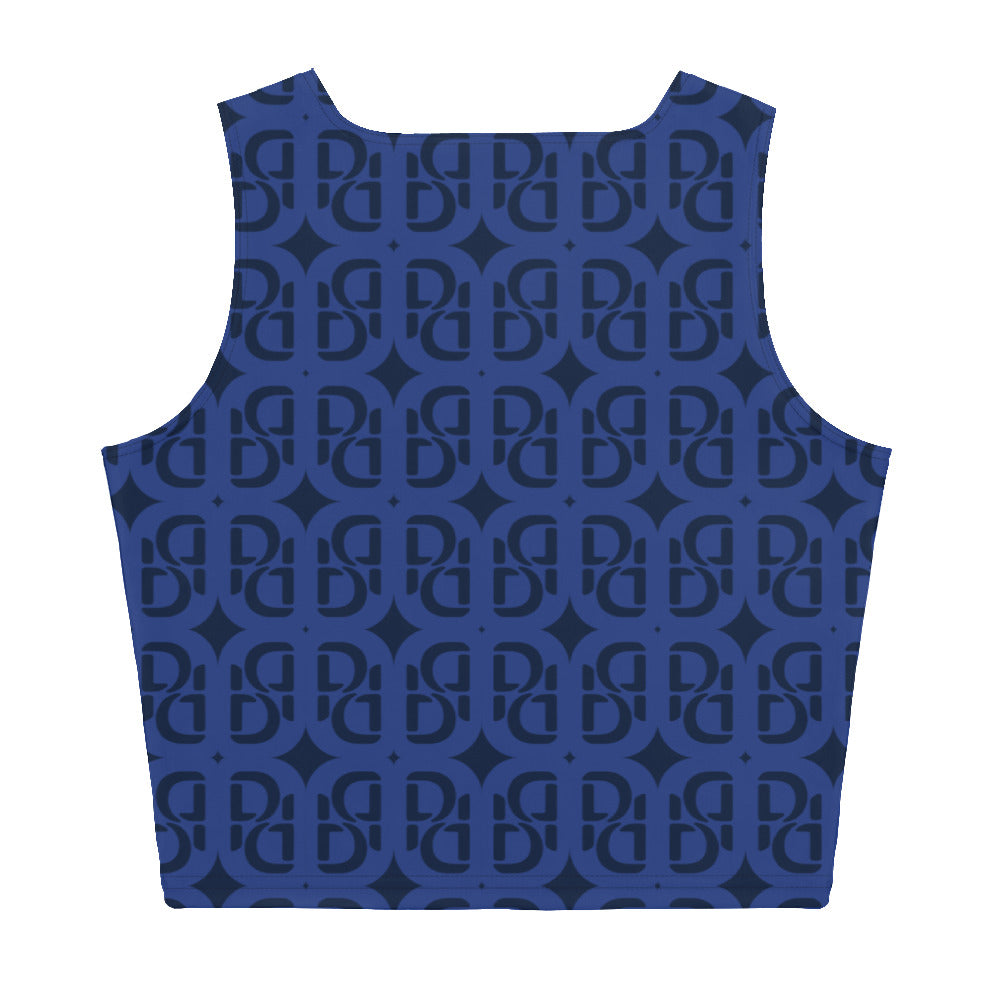 Phallacy Monogram Designer Cropped Tank Top