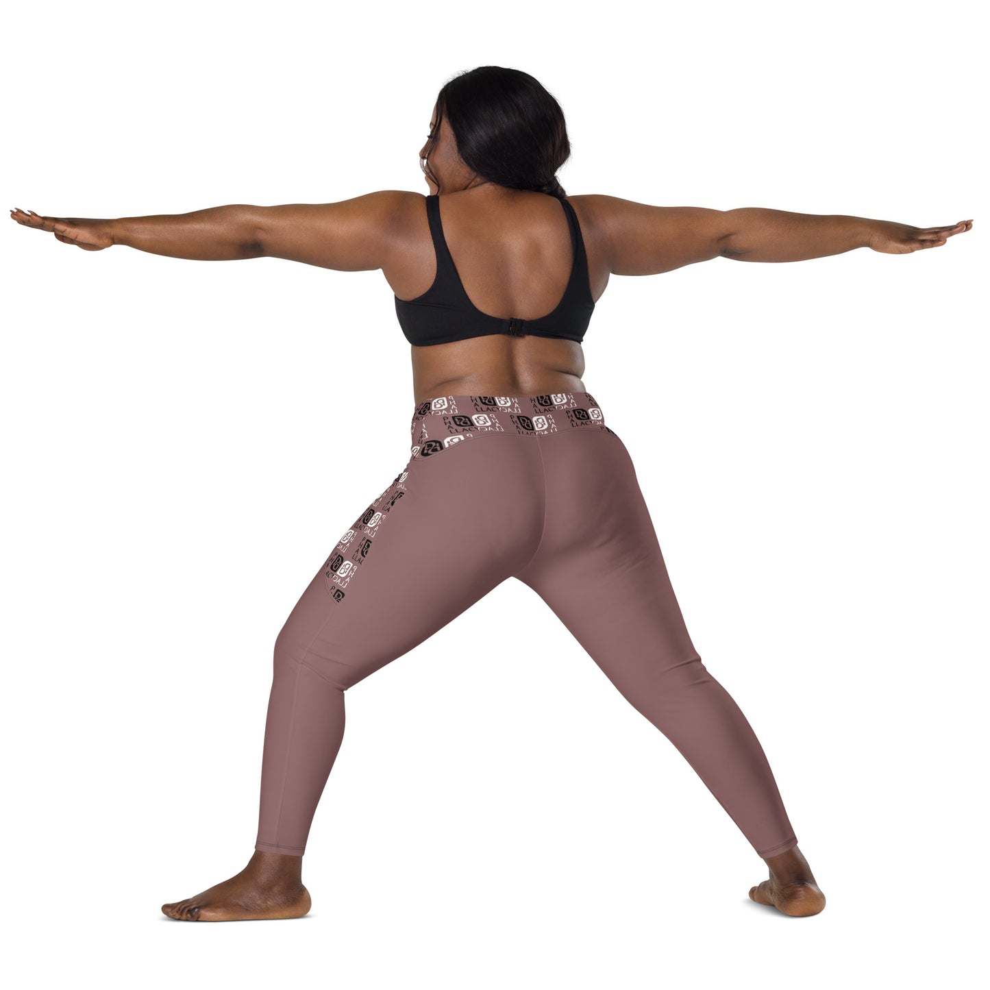 Phallacy Balance Designer Crossover Leggings w/ Pockets