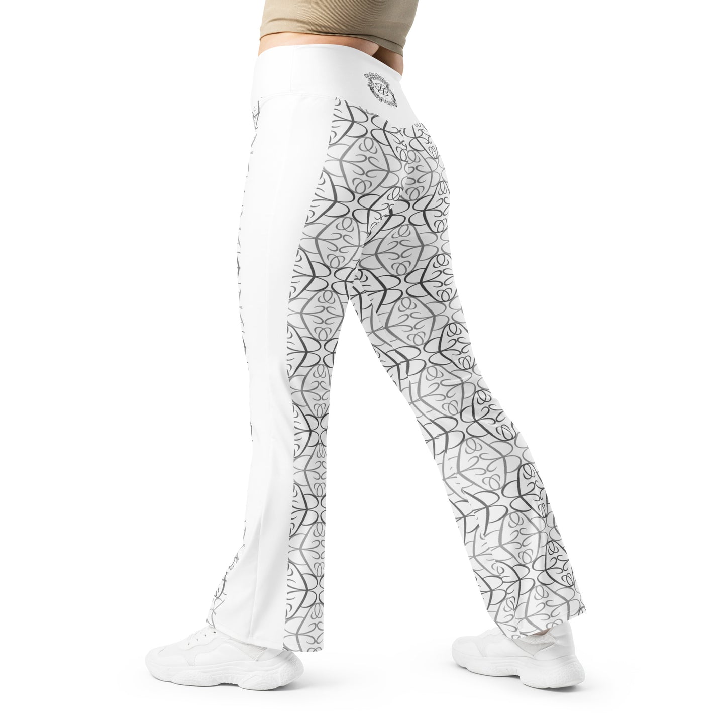 Phallacy Players  Designer Flare Leggings