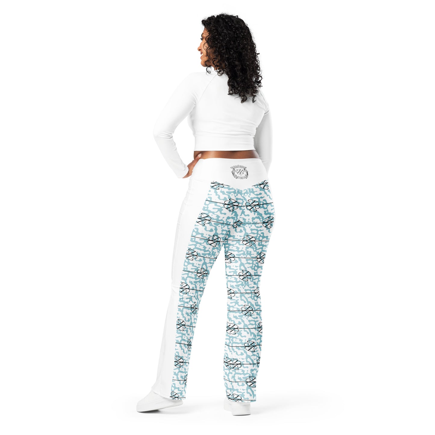 Phallacy Players Camo Designer Flare leggings