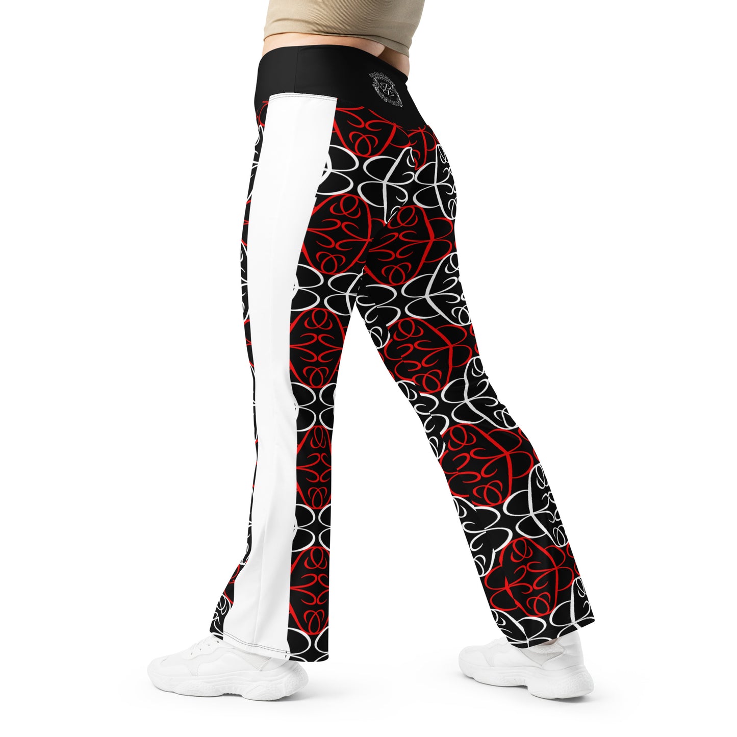 Phallacy Players Designer Flare Leggings