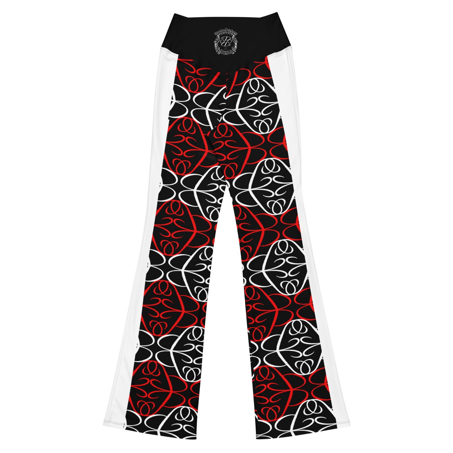 Phallacy Players Designer Flare Leggings