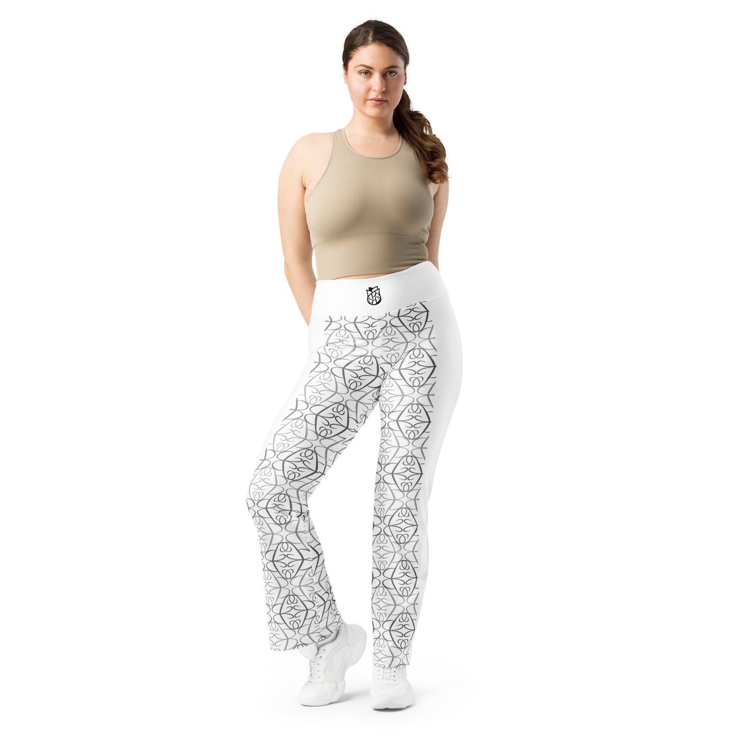 Phallacy Players  Designer Flare Leggings