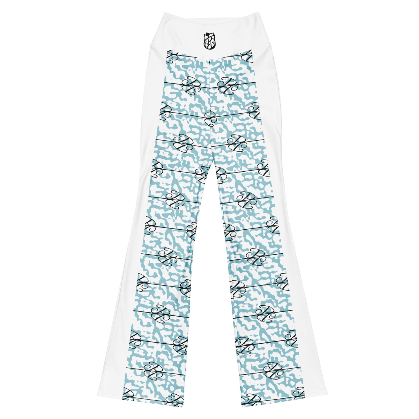 Phallacy Players Camo Designer Flare leggings