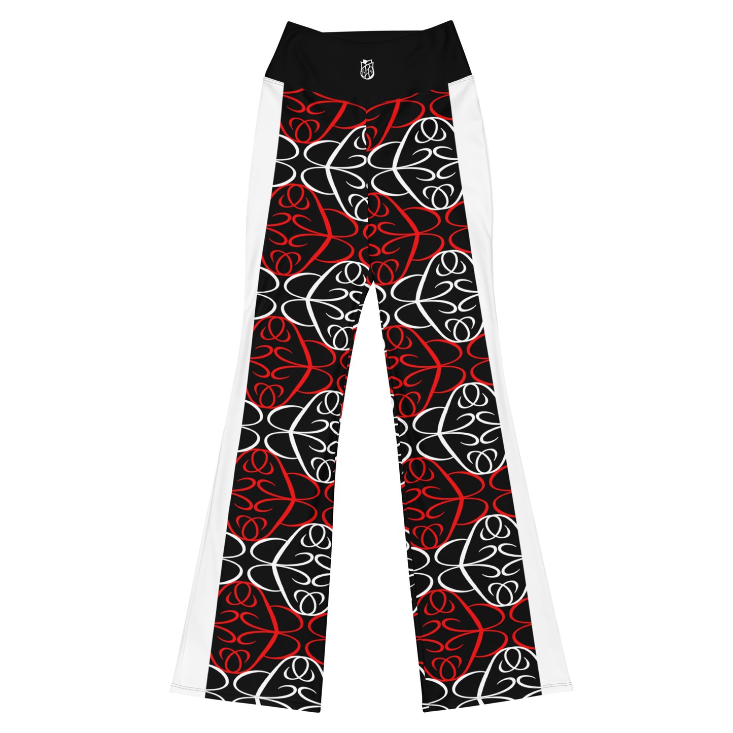 Phallacy Players Designer Flare Leggings