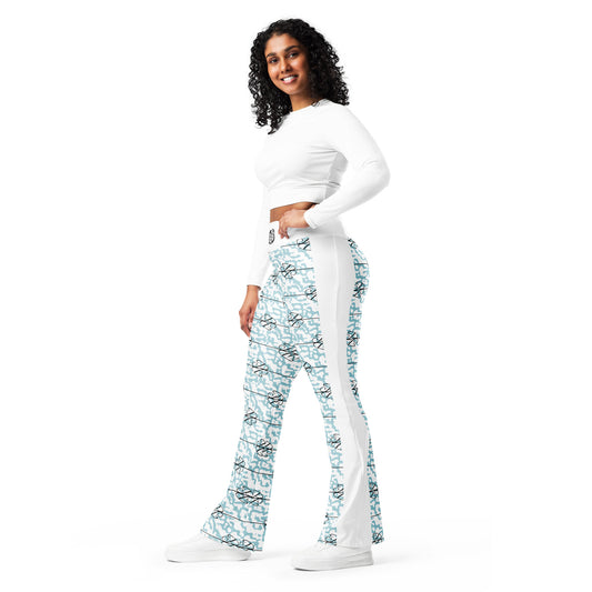 Phallacy Players Camo Designer Flare leggings