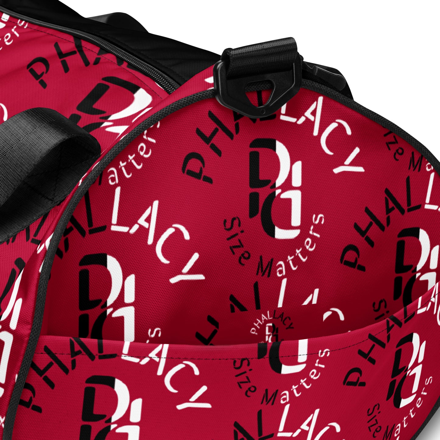 Phallacy Time Designer Water-Resistant Travel Bag