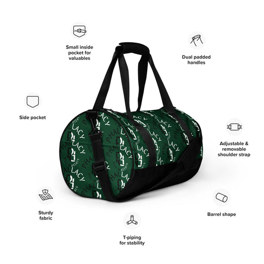 Phallacy Time Designer Water-Resistant Travel Bag