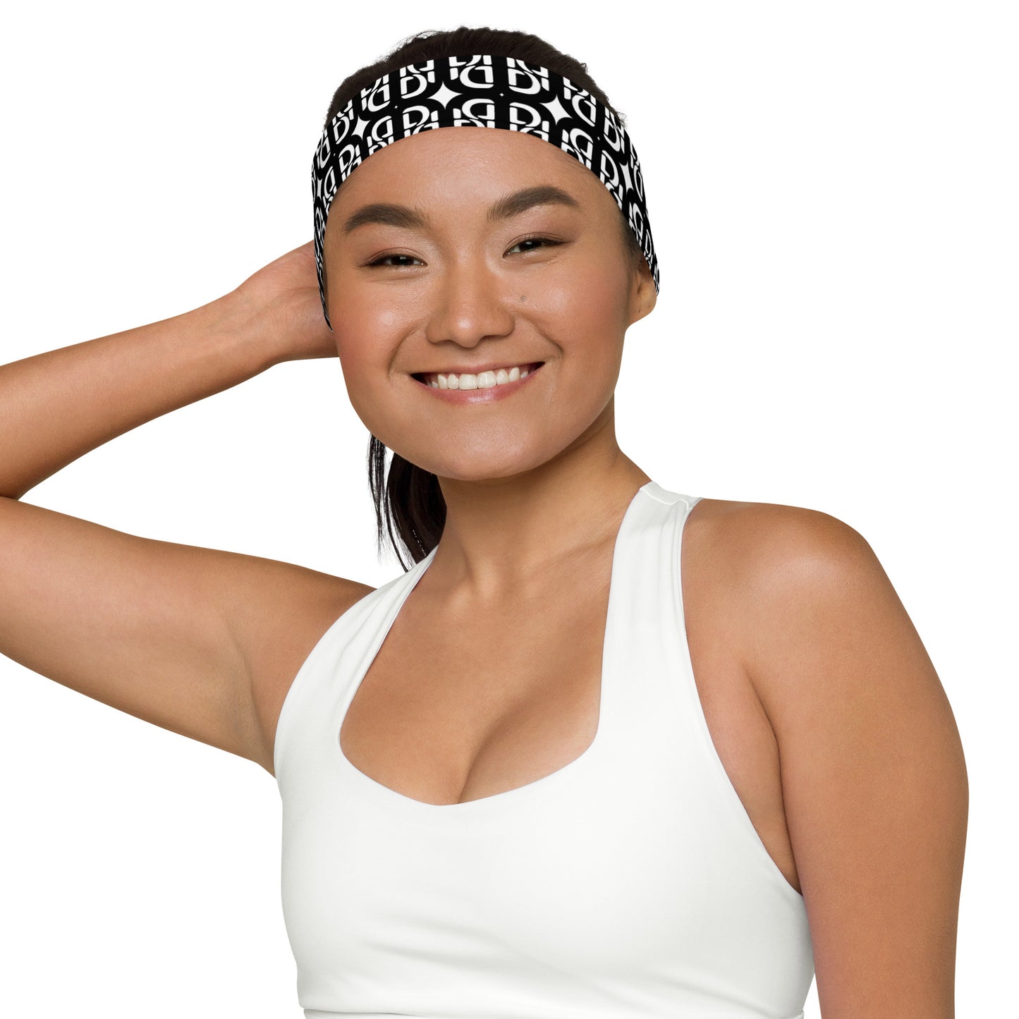 Phallacy Monogram Designer Headband