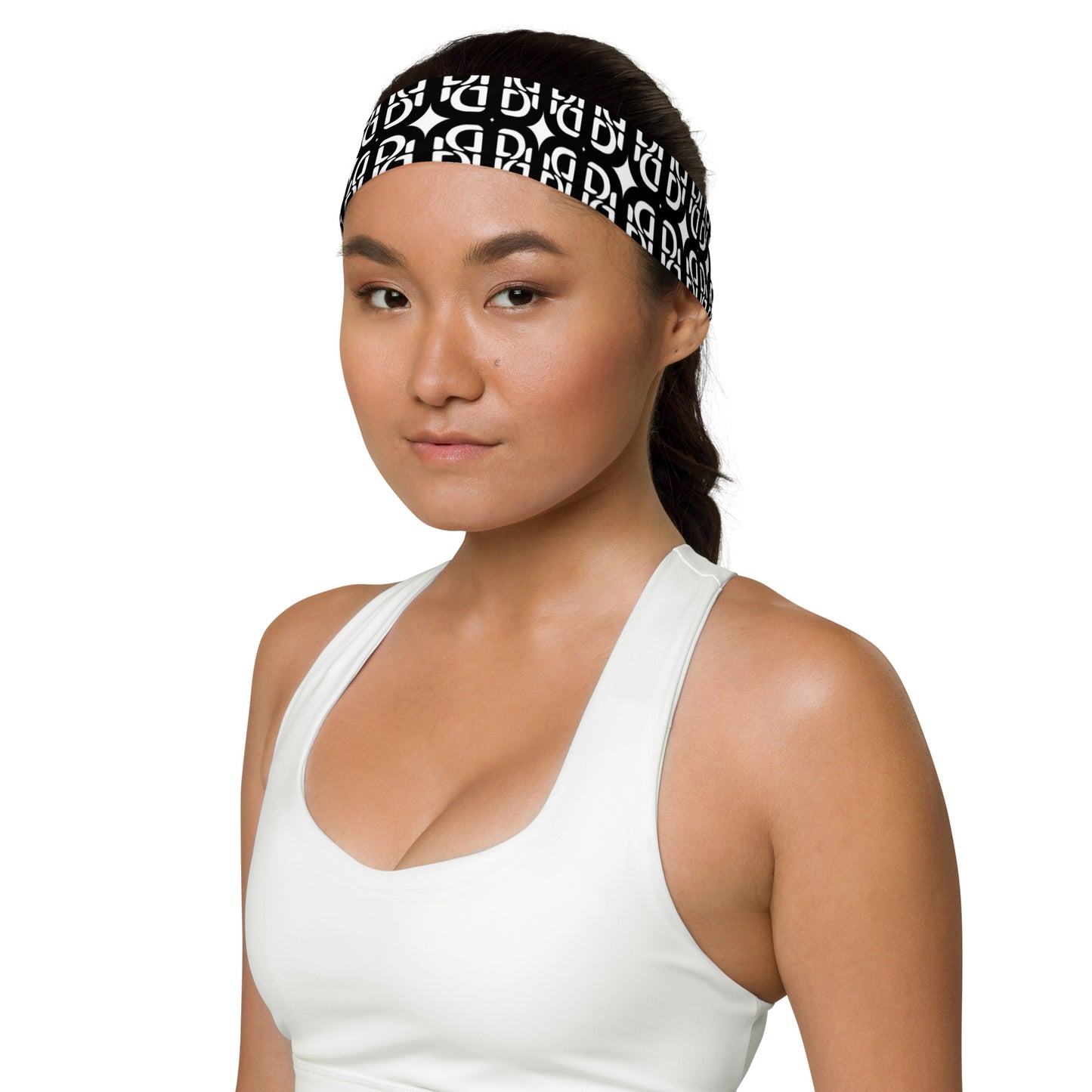 Phallacy Monogram Designer Headband