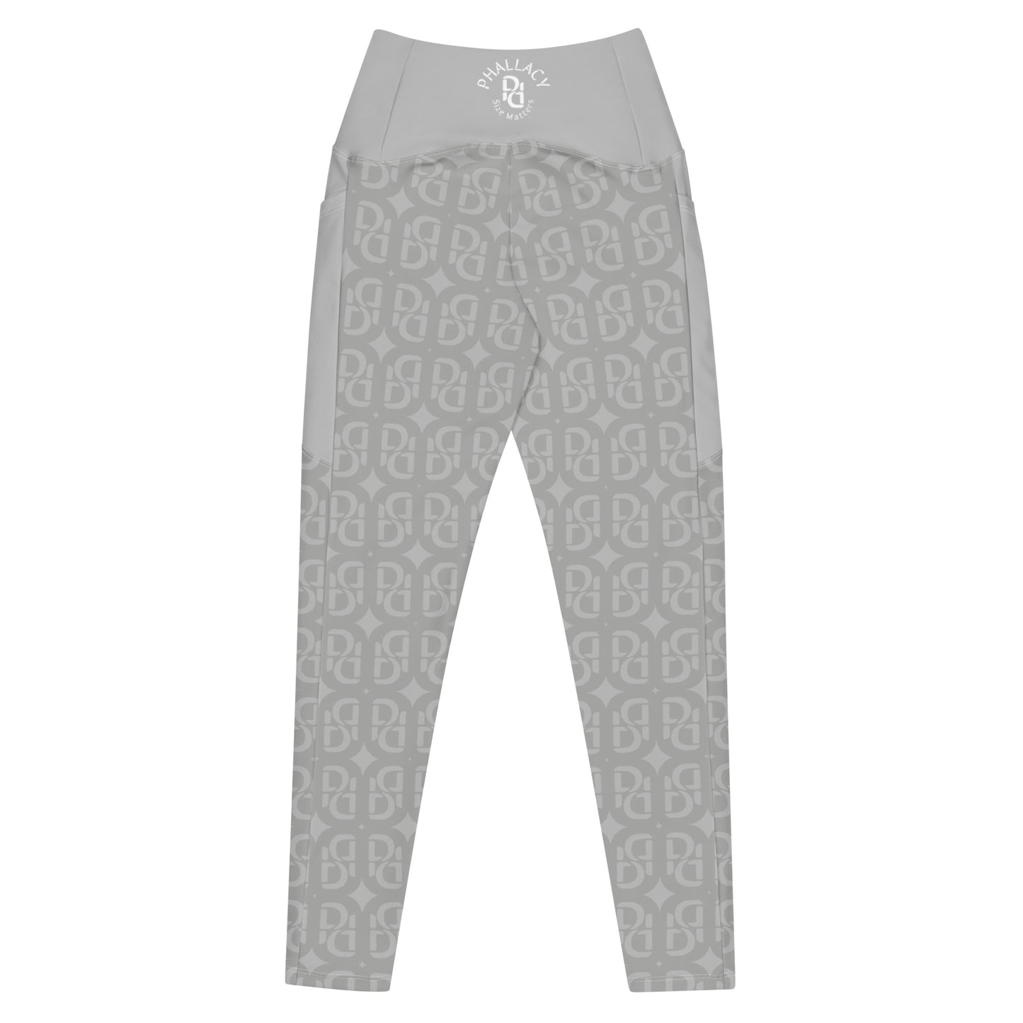 Phallacy Monogram Designer Leggings w/ Pockets